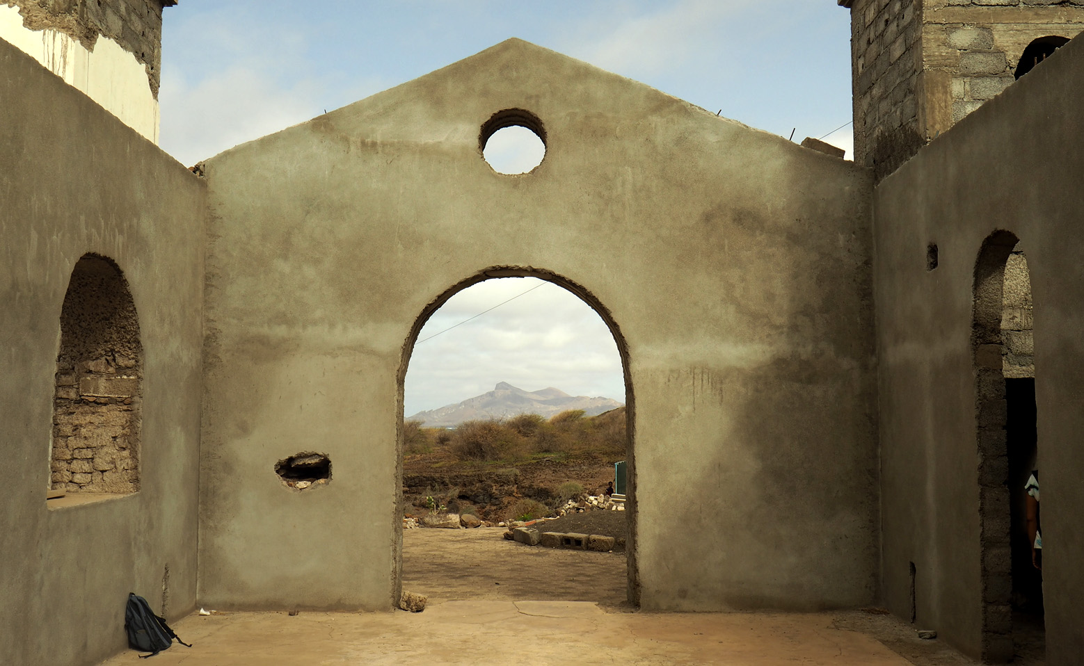 fé em construção — Stanxa d'Bráz, São Nicolau